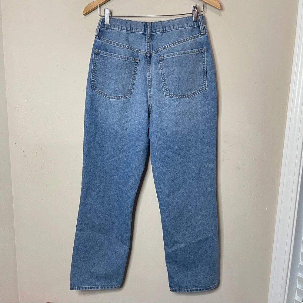 OLD NAVY GIRLS High-Rise Slouchy Straight Jeans, Size‎ 18